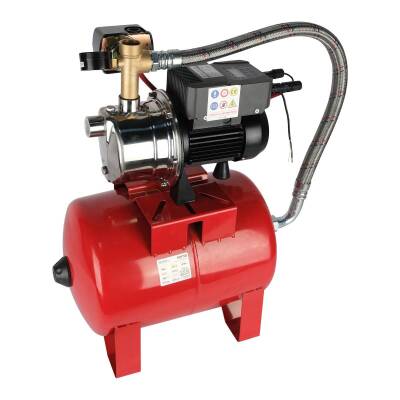 24/48 Volt DC Solar Fırçasız/İnvertörlü Güneş Paneli Hidroforu 3 Kat 3 Daire 24 Litre Tank - 2