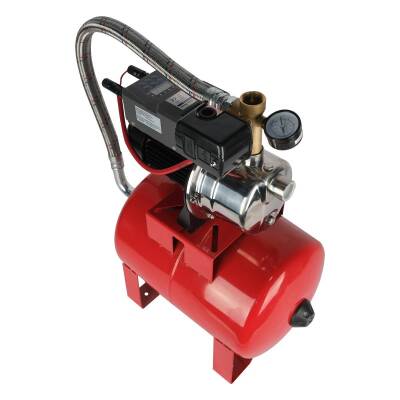 24/48 Volt DC Solar Fırçasız/İnvertörlü Güneş Paneli Hidroforu 3 Kat 3 Daire 24 Litre Tank - 5
