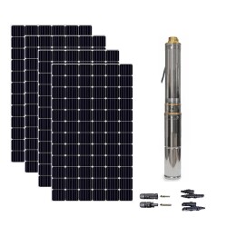 3 inch 138V Fırçasız Dc Dalgıç Pompa Panel Set 1500 Watt 140 mss - Cacheng