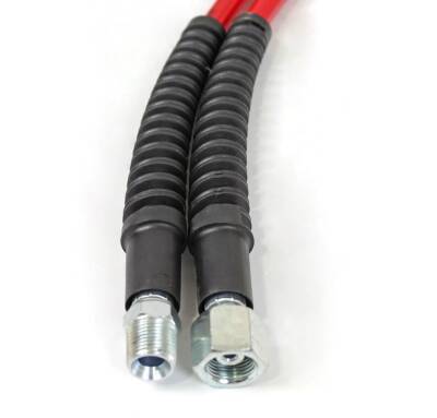 4.5 Metre Yüksek Basınçlı Oto Yıkama Hortumu 200 Bar Teflon Alman Malı Kırmızı - 2