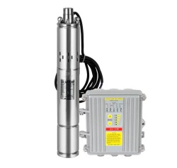 48 Volt Dc Solar Güneş Enerjili Dalgıç Pompa 70mm Dış Çap 650 Watt Panolu 80 Mss 3 m³/h - 1