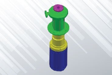 Kampa DC 1-15 Petek Temizleme Makinesi Motor