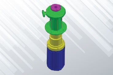 Kampa DC 1-20 Petek Temizleme Makinesi Motor