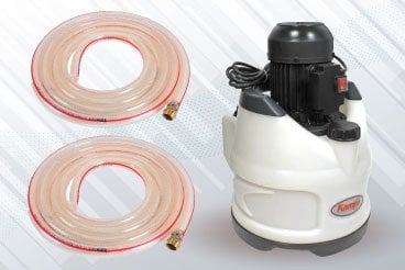 Kampa DC 2-15 Oto Radyatör, Petek Temizleme Makinesi teslimat kapsamı