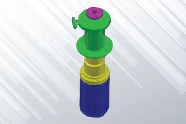 Kampa DC 2-15 Petek Temizleme Makinesi Motor