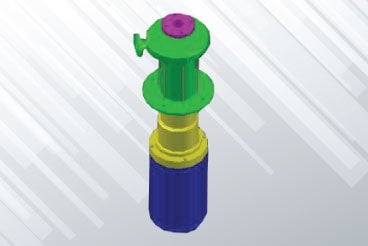 Kampa DC 2-24 Petek Temizleme Makinesi Motor