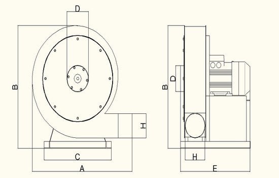 MTTA OB-3HP ORTA BASINÇLI TOZ EMİCİ RADYAL FAN 