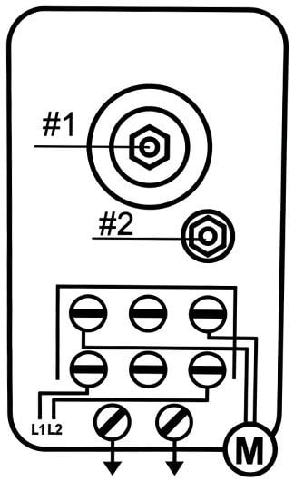 Cacheng SK-13C Basınç Şalteri Hidrofor Kiti 220V (Basınç Şalteri + Manometre + 5 Yollu)