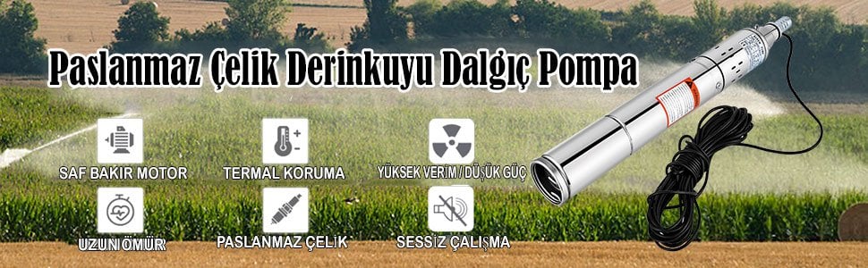 Dalgıç Pompa Özellikleri