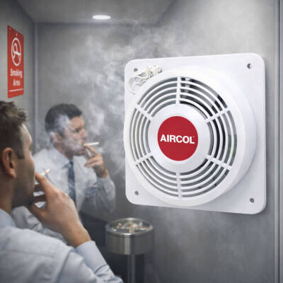 Aircol 130 Pencere ve Duvar Tipi Plastik Aspiratör - Aircol 130 - 3