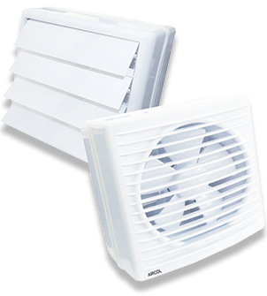 AIRCOL 150C MP Cam ve Duvar Tipi Aksiyel Fan - 1