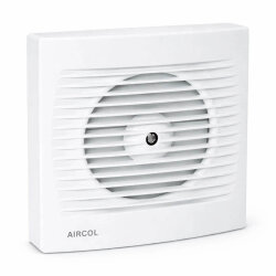 Aircol 150lik Panjurlu Tuvalet, Wc ve Banyo Fanı / Aspiratörü 300 m³/h - Aircol 150 MP - Aircol