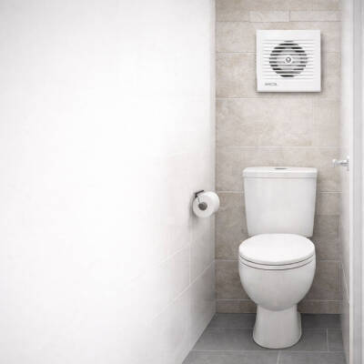 Aircol 200lük Banyo, Wc, Tuvalet Fanı / Aspiratörü 350 m³/h - Aircol 200 - 2