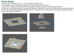 Aircol 250 Tavan Tipi Aspiratör / Fan 120 m³/h - Aircol (1)