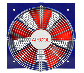 AIRCOL S 500 Kare Plastik Gövdeli Sanayi Tipi Aspiratör Asitli ve Nemli Ortam Fanı - 1