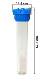 Aquafer 20 inç İp Sargılı Su Filtresi 1 inc 1 Mikron - 2