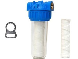Aquafer İp Sargılı 10 Mikron Su Filtresi 1 inç - 1