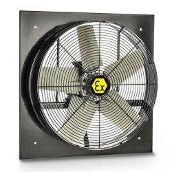 ATEX EF 700T Exproof Duvar Tipi Aksiyel Fan 14000 m³/h 1405 RPM - Kampa