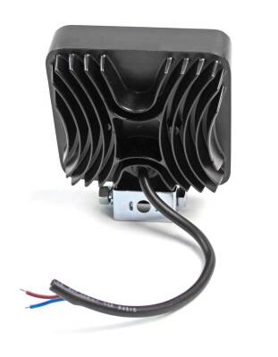 Beyaz Işıklı Kare Led Lamba Off Road Sis Farı 9 Ledli 12-24 Volt YERLİ ÜRETİM - 4