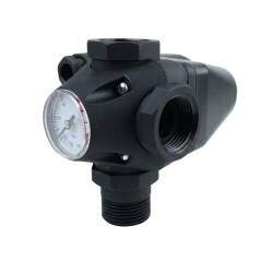 Cacheng SK-13C Basınç Şalteri Hidrofor Kiti 220V (Basınç Şalteri + Manometre + 5 Yollu) - Cacheng