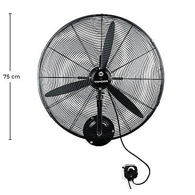 Dündar SV 75 Sanayi Tipi Vantilatör Duvar Tipi Endüstriyel Vantilatör 75 cm - 2