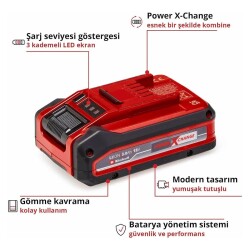 Einhell 18V 3.0Ah Power-X-Change Plus Akü - 4511501 - Einhell (1)