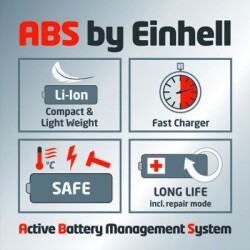 Einhell GC-CT 18/24 Li P (1x1,5Ah) Akülü Kenar Kesme ve Çim Biçme Makinesi - 4