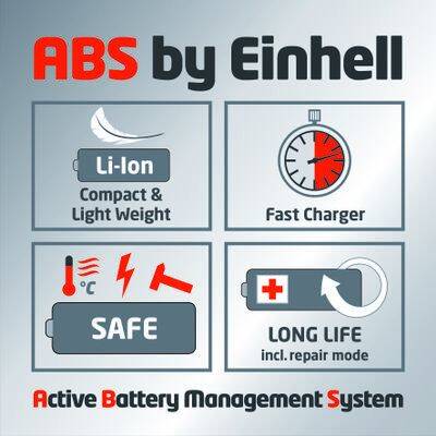 Einhell GC-CT 18/24 Li P (1x1,5Ah) Akülü Kenar Kesme ve Çim Biçme Makinesi - 4