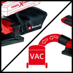 Einhell TC-OS 18/187 Li Solo Akülü Titreşim Zımpara - 3