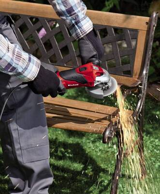 Einhell TE-AG 125 CE Devir Ayarlı Avuç İçi Taşlama Makinesi - 2