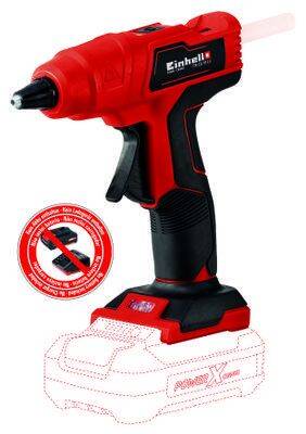 Einhell TE-CG 18 Li - Solo Akülü Silikon Mum Tabancası - 1