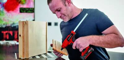 Einhell TE-CG 18 Li - Solo Akülü Silikon Mum Tabancası - 2