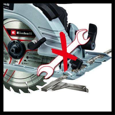 Einhell TE-CS 18/190 Li BL - Solo Akülü Daire Testere - 4