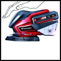 Einhell TE-OS 18/150 Li Solo Akülü Titreşim Zımpara - 4