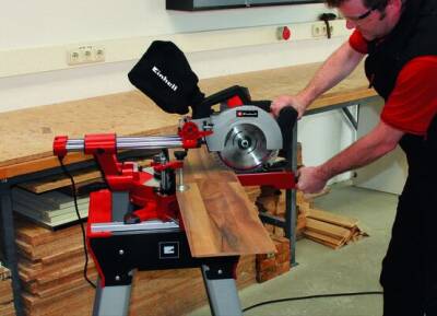 Einhell TE-SM 2534 Dual Pistonlu Gönye Daire Testere - 2