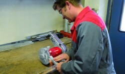Einhell TH-US 240 Tezgah Şerit Taşlama, Taş Motoru Bant Zımpara - 3