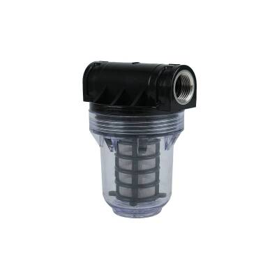 EuroFil 3'' Yıkanabilir Paslanmaz Mazot Süzme Filtresi 1/2 inc 100 Mikron - 1