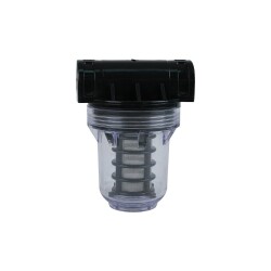 EuroFil 3'' Yıkanabilir Paslanmaz Mazot Süzme Filtresi 1/2 inc 100 Mikron - 3