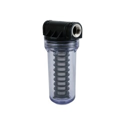 EuroFil 5'' Yıkanabilir Paslanmaz Mazot Süzme Filtresi 1/2 inc 100 Mikron - 3