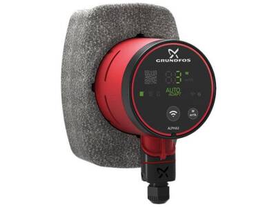 Grundfos ALPHA3 32-80(180 mm) 40-60.000 Kazan İçin Frekans Konvertörlü Sirkülasyon Pompası 8mss 4m³/h - 1