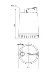 Grundfos UNILIFT AP12.40.08.3 Paslanmaz Gövdeli Kirli Su Drenaj Dalgıç Pompa 380V - 2