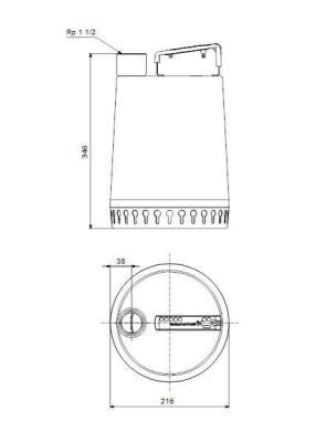 Grundfos UNILIFT AP12.40.08.3 Paslanmaz Gövdeli Kirli Su Drenaj Dalgıç Pompa 380V - 2