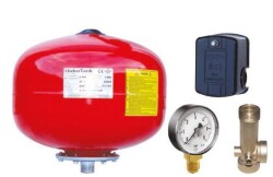 24 Litre Küre Hidrofor Kiti, Hidrofor Bağlantı Takımı - Kampa