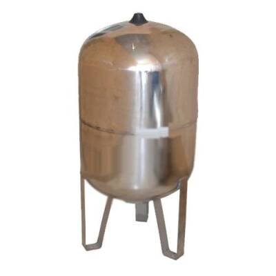 TD 50 Paslanmaz Dikey Hidrofor Genleşme Tankı 50 lt. Bağlantı Çapı 1'' - 1