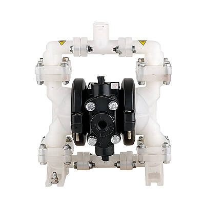 Huge Pump-Günalsan HP02 Plastik Polipropilen Gövdeli Diyaframlı Havalı Pompa 15 Lt/Dk 7 Bar 1/4'' - 3