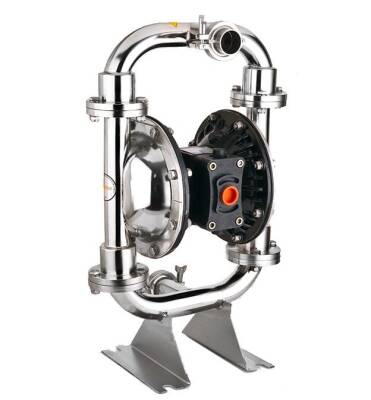 Huge Pump-Günalsan HP15 Paslanmaz Gövdeli Diyaframlı Havalı Pompa 400 Litre/Dakika 7 Bar 1½'' - 1