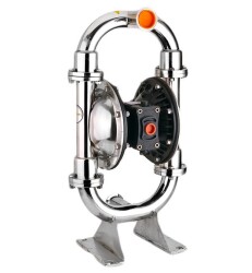 Huge Pump-Günalsan HP20 Paslanmaz Gövdeli Havalı Diyaframlı Pompa 560 Litre/Dakika 7 Bar 2'' - 1