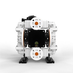 Huge Pump HP05 Plastik Gövdeli Elektrikli Diyaframlı Pompa 20 Litre/Dakika 2 Bar 3/4 inch - Huge Pump-Günalsan (1)