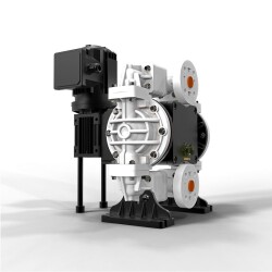 Huge Pump HP05 Plastik Gövdeli Elektrikli Diyaframlı Pompa 20 Litre/Dakika 2 Bar 3/4 inch - Huge Pump-Günalsan