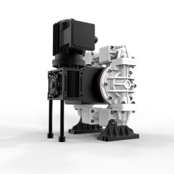 Huge Pump HP10 Plastik Gövdeli Elektrikli Diyaframlı Pompa 55 Litre/Dakika 2 Bar 1 inch - 3